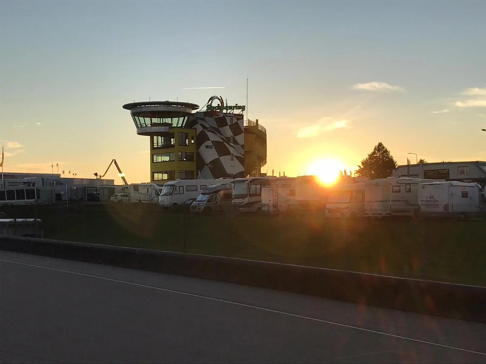 Last approach Saxonia Circuit